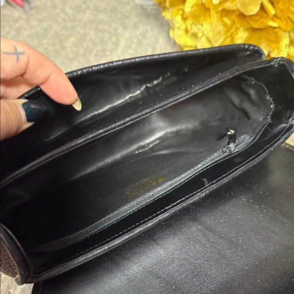 Bally Black Embossed B Crossbody - Picture 10 of 11